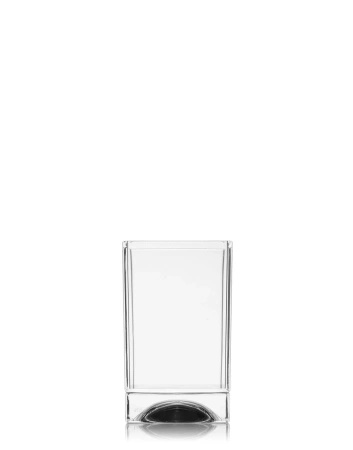 Boxy Toothbrush Mug Transparent