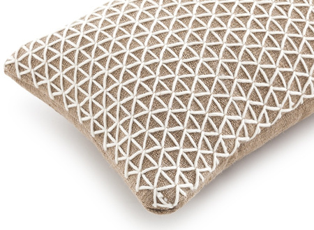 Gan Raw White Pillow