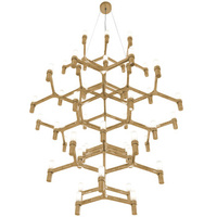 Lampa Wisząca Nemo Crown Summa Złoty