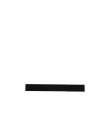 Rail 30 cm Hanger Black