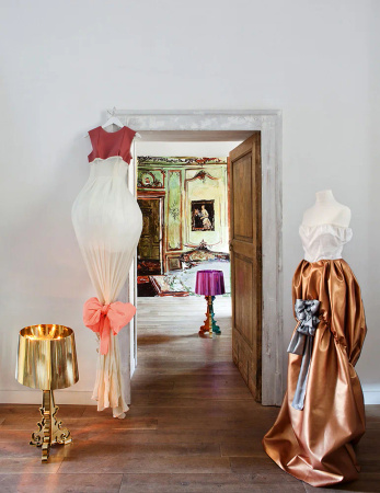 Bourgie Metal Table Lamp Copper
