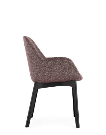 Clap Tissue Shirley Armchair Black Brickwork