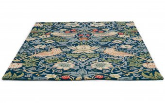 Dywan Morris&Co Strawberry Thief Indigo 27708