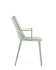 H.H.H. Upholstered Fabric Chair Green Lichen