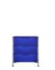 Mobil 3 Drawers With Feet Dresser Blue