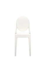 Victoria Ghost Chair White