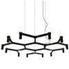 Nemo Crown Plana Minor Pendant Lamp Black