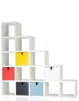 Polvara 3 Bookcase White
