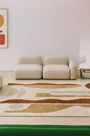 Toulemonde Bochart La Nuit Beige Carpet