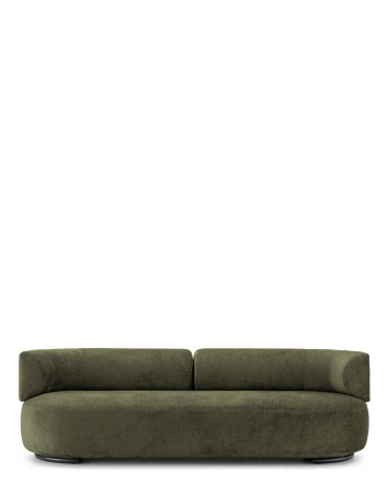 K-Waiting Chenille Sofa Green