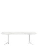 Multiplo XL Rectangular Outdoor 180x90 cm Table White White