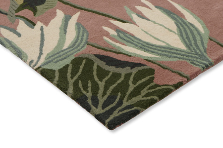 Wedgwood Waterlily Dusty Rose rug 038602