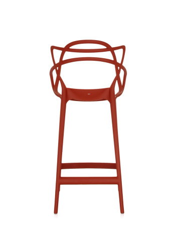 Masters Stool 65 cm Krzesło Barowe Pomarańczowy