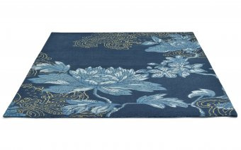 Wedgwood Home Fabled Floral Navy Carpet 37508