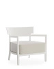 Cara Mat Outdoor Armchair White White