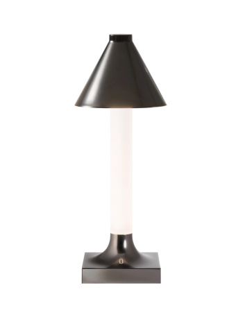 Goodnight Cap Table Lamp Titanium Mat