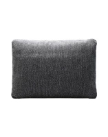 Cushion 48x35 cm Pillow Dark Grey