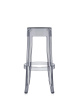 Charles Ghost 75 cm Bar Chair Smoky