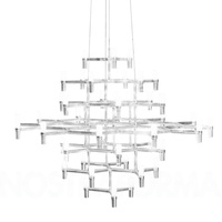 Nemo Crown Magnum Pendant Lamp Polished Aluminum