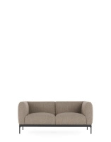 Asia Two-Seater Sofa (Bouclè) Beige