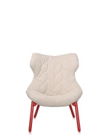 Foliage Trevira Armchair Red Beige