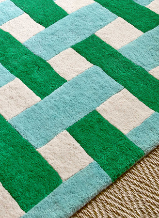 Dywan Harlequin Basketweave Emerald - Aquamarine 144107