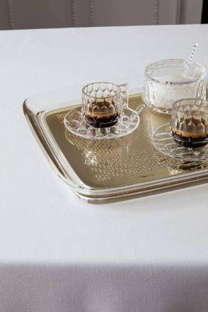 Teatime Tray Pink