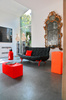 Foliage Trevira Sofa Biały Beżowy