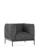 Asia Fotel (Cotone Structure) Czarny