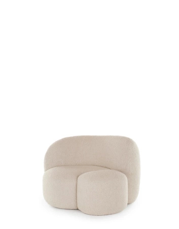 Aaland Armchair (Gorgone) White