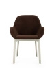Clap Aquaclean Armchair White Brown