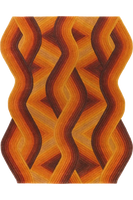 Toulemonde Bochart Flow Ocre Carpet