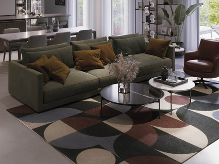 Carpet Decor Deco Blue Copper