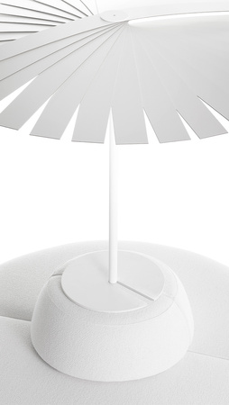 Gandiablasco Ensombra Puff With Backrest
