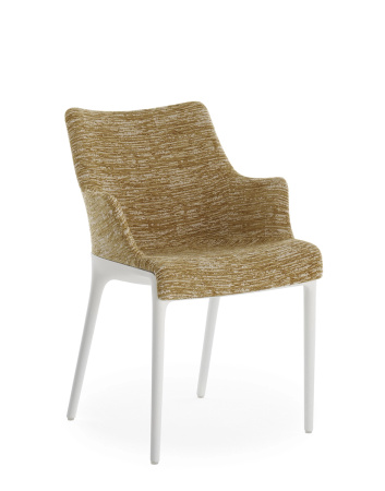 Eleganza Nia Chair White Mustard