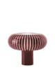 Teresa Table Lamp Burgundy
