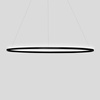Lampa Wisząca Nemo Ellisse Major Uplight 2700 K Czarny