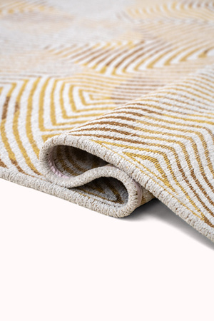 Louis de Poortere Coral Yellow Hippy Carpet 9799