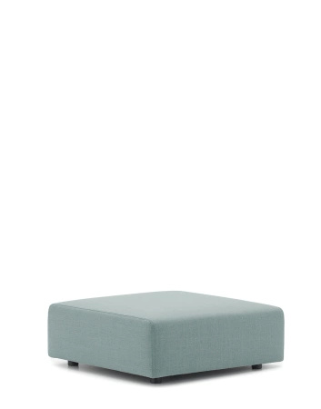 Plastics Outdoor Pufa Zielony