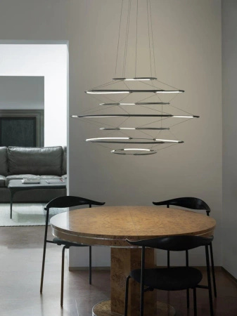 Lampa Wisząca Nemo Drop 7 Czarny