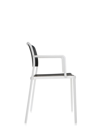 Audrey Chair White Black