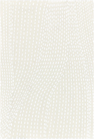Toulemonde Bochart Kantha Blanc carpet