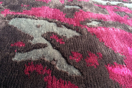 Dywan Serge Lesage Grass Pink Fuchsia