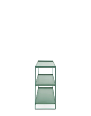 Trays 140 cm x 40 cm Bookcase Green