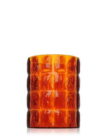 Matelasse' Amber Vase