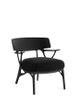 A.I. Lounge Bouclé Chair Black Black