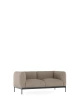 Asia Sofa Two-Seater (Bouclè) Beżowy