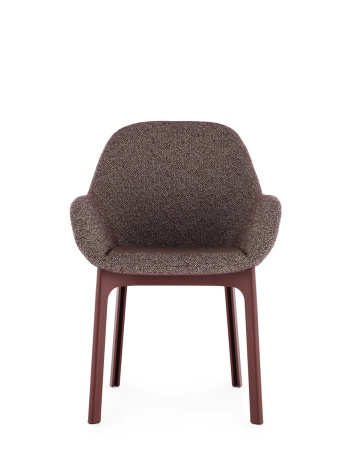 Clap Tissue Shirley Armchair Burgundy Brickwork
