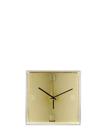 Tic&Tac Metal Clock Gold