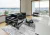 Louis de Poortere Mad Men Griff Metro Rug Black & White 8926